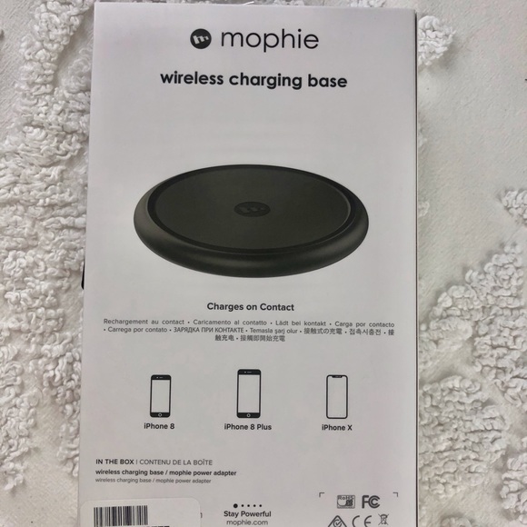 NIB Mophie Wireless Charging Base for Iphone - Picture 11 of 16